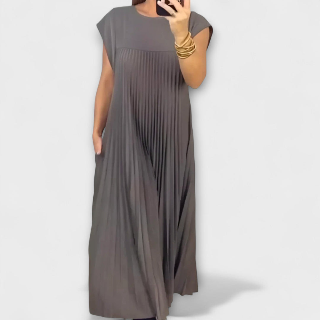 Elegant Pleated Dress