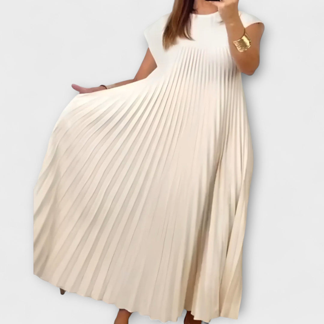 Elegant Pleated Dress