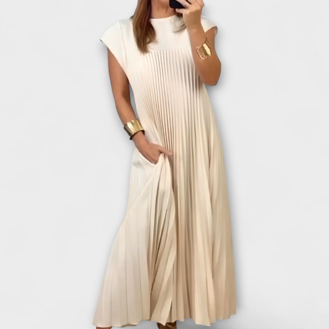 Elegant Pleated Dress