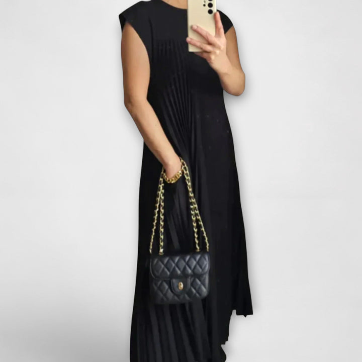 Elegant Pleated Dress