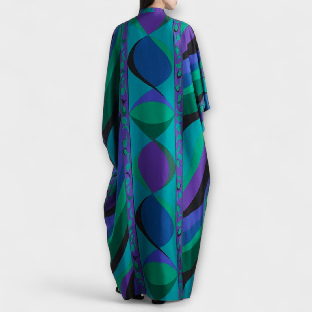 Vibrant Psychedelic Kaftan
