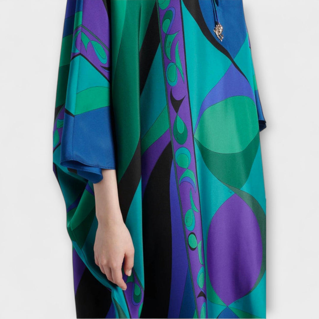 Vibrant Psychedelic Kaftan
