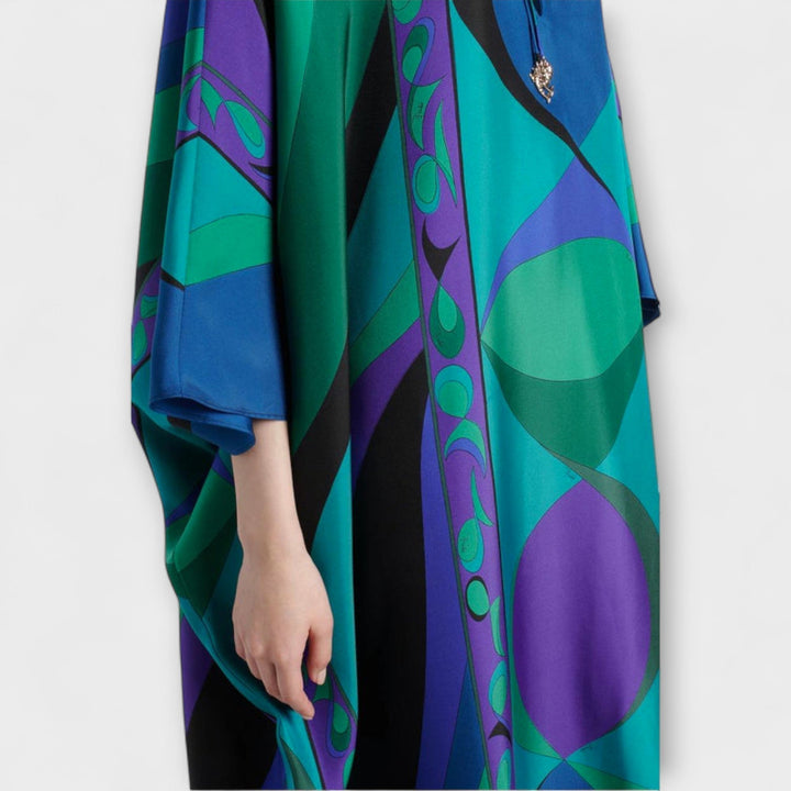 Vibrant Psychedelic Kaftan