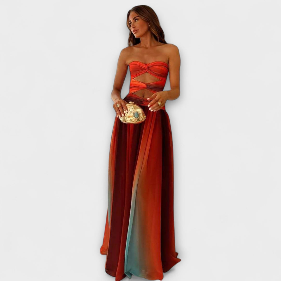 Strapless Maxi Dress