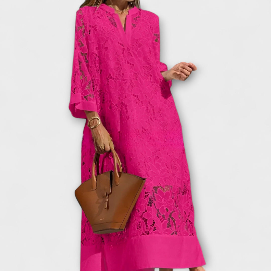 Dahlia Embroidered Dress