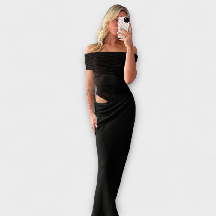 Ruffled Irregular Dress