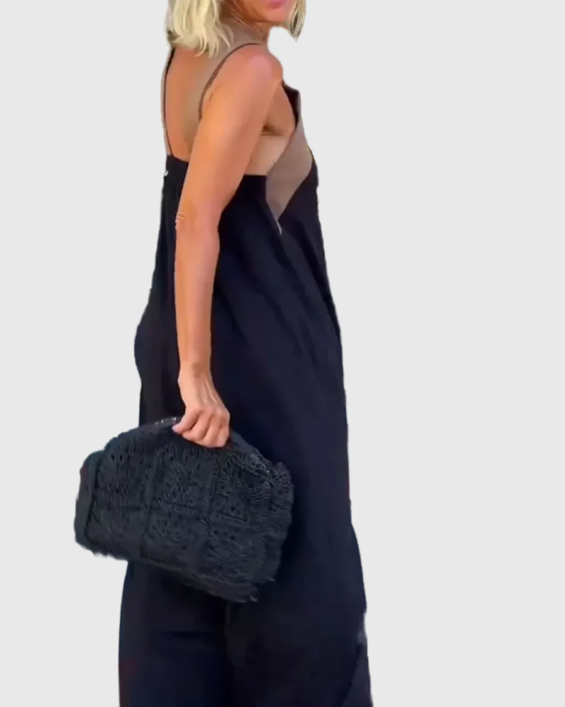 Něžné splývavé maxi šaty