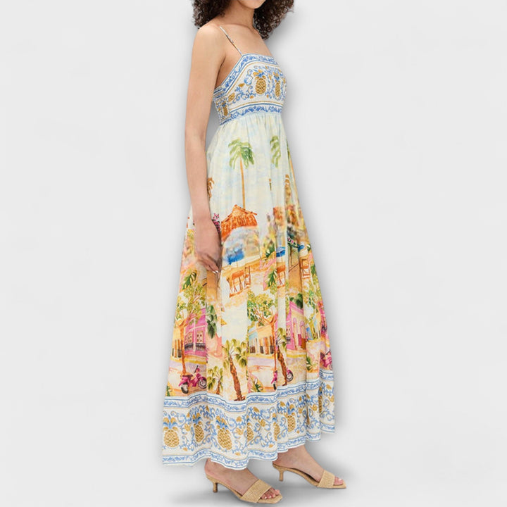 Robe Maxi Multicolore Aracati