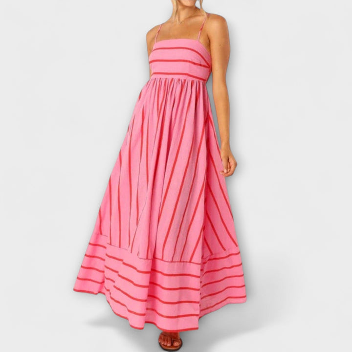 Maxi Dress in Bare Bloom
