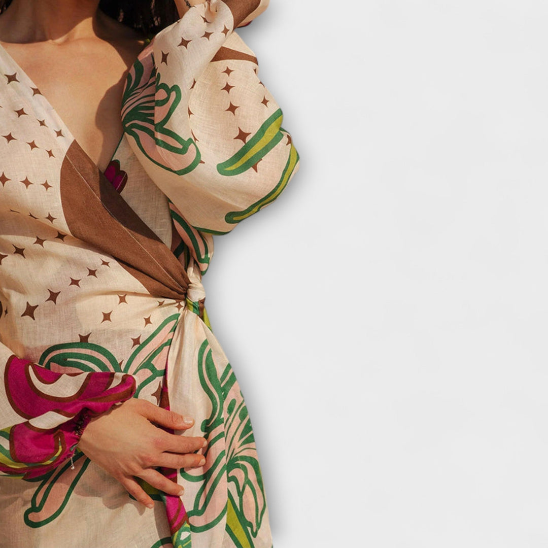 Tie Tunic Maxi Dress