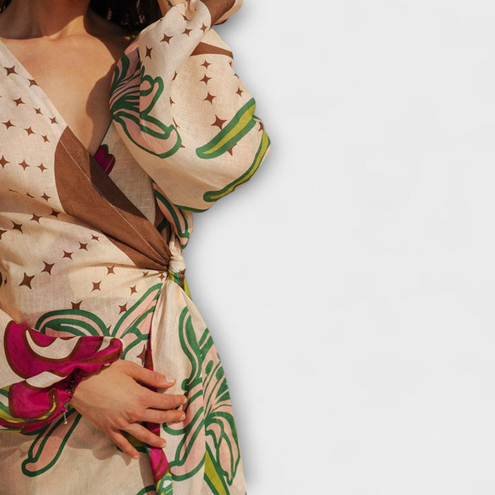 Tie Tunic Maxi Dress