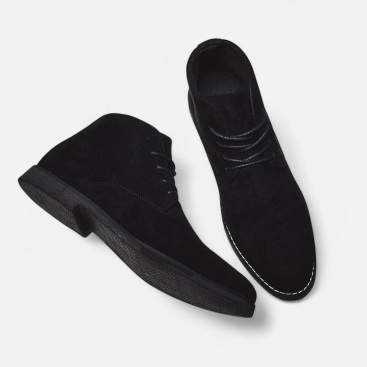 Men’s Suede Chelsea Boots — Khaki Heritage