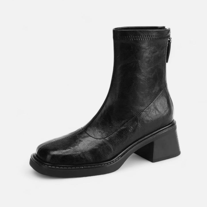 Maison Vaison | Women’s Leather Boots – Refined Urban Classic