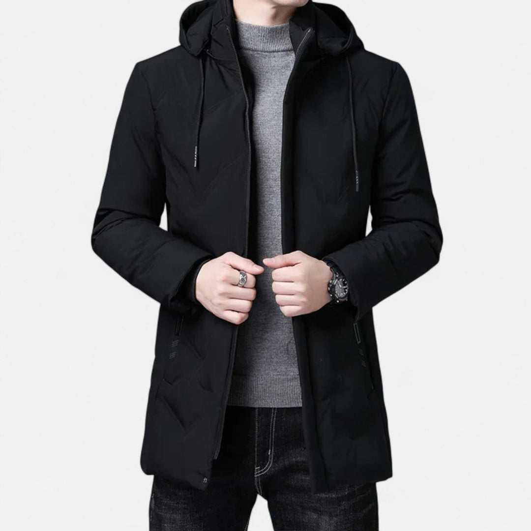 Men’s Heritage Hooded Cotton-Blend Parka