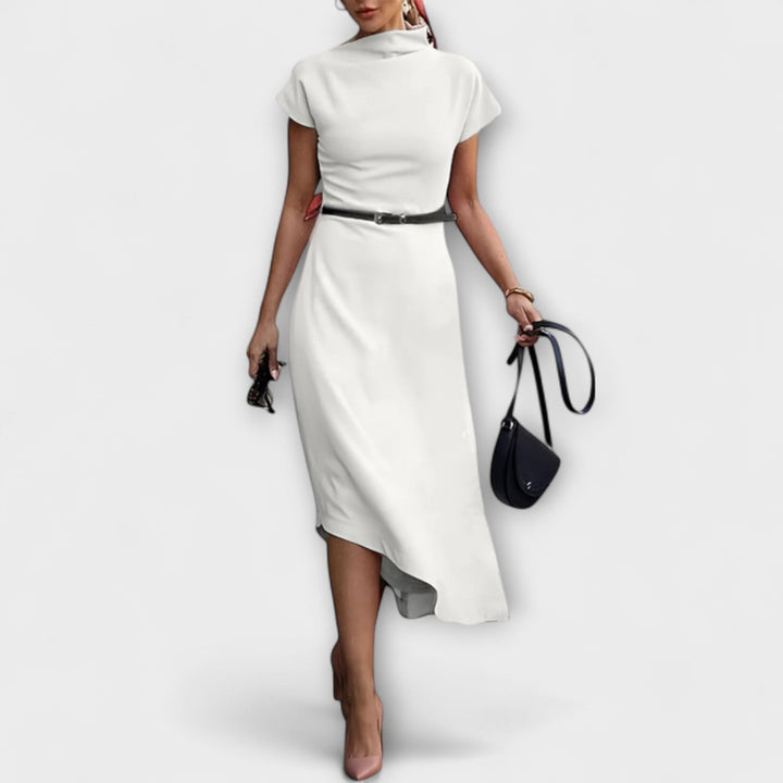 Asymetryczna sukienka miejska