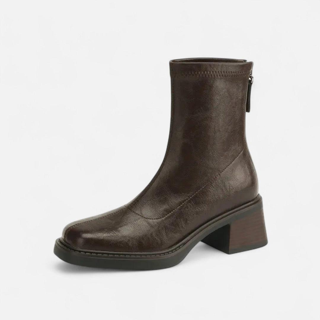 Maison Vaison | Women’s Leather Boots – Refined Urban Classic
