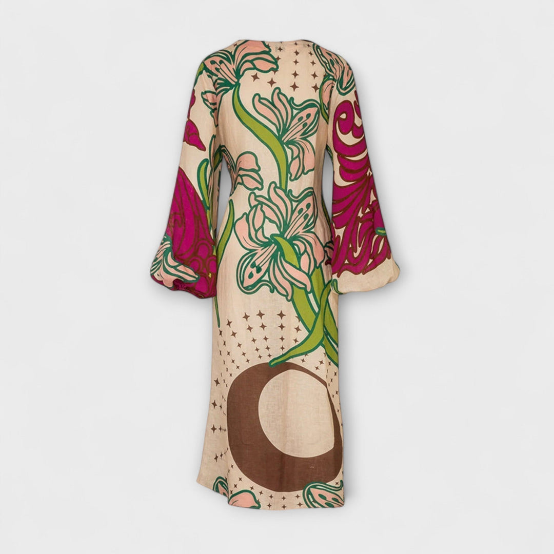 Tie Tunic Maxi Dress