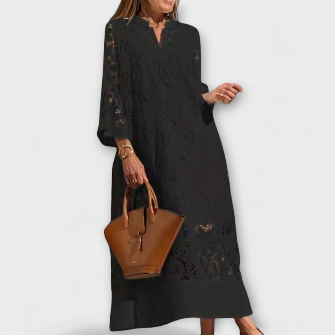 Dahlia Embroidered Dress