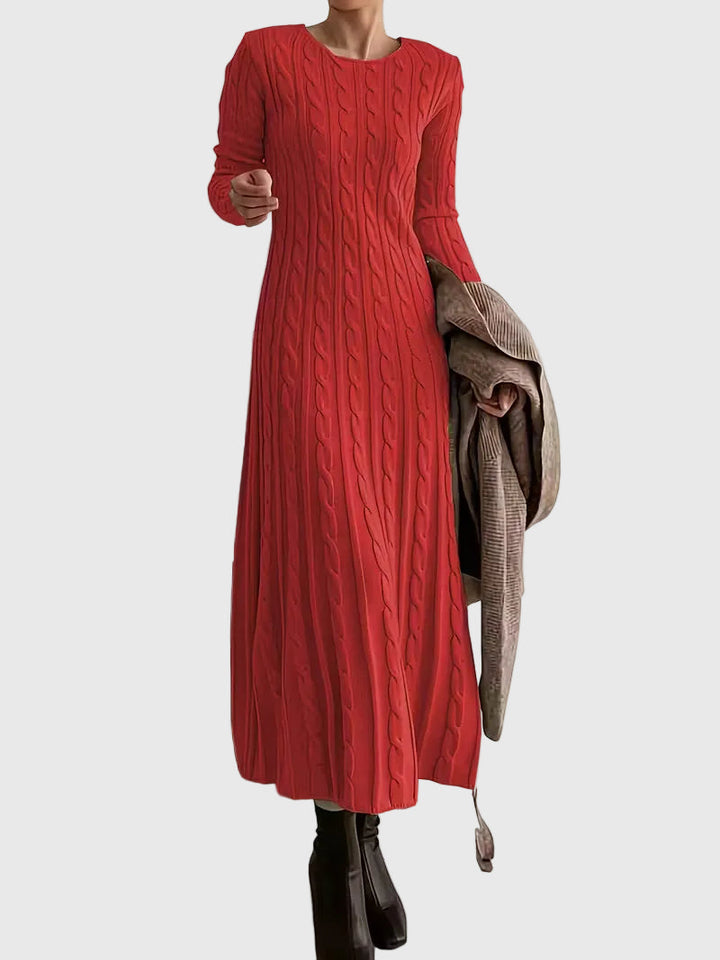 Měkké elegantní pletené šaty