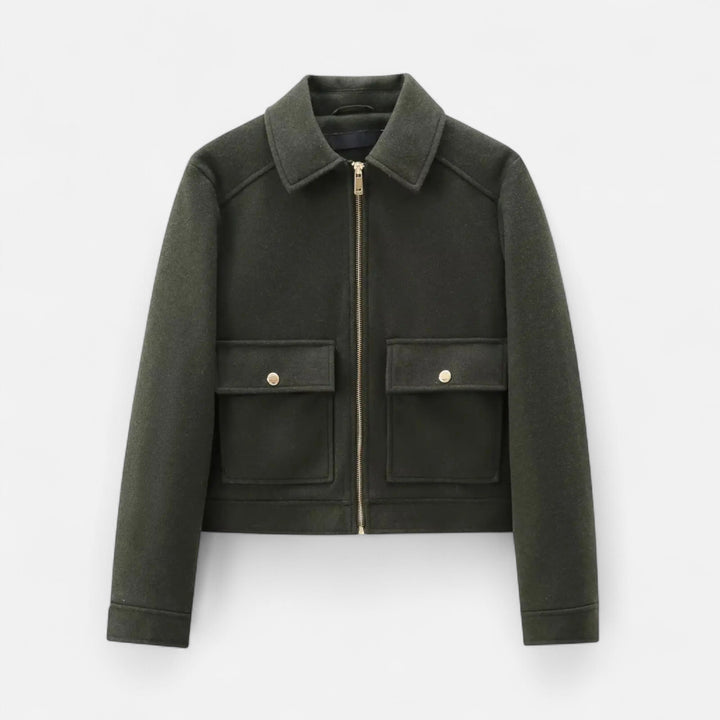 Veste d'hiver zippée élégante pour femmes