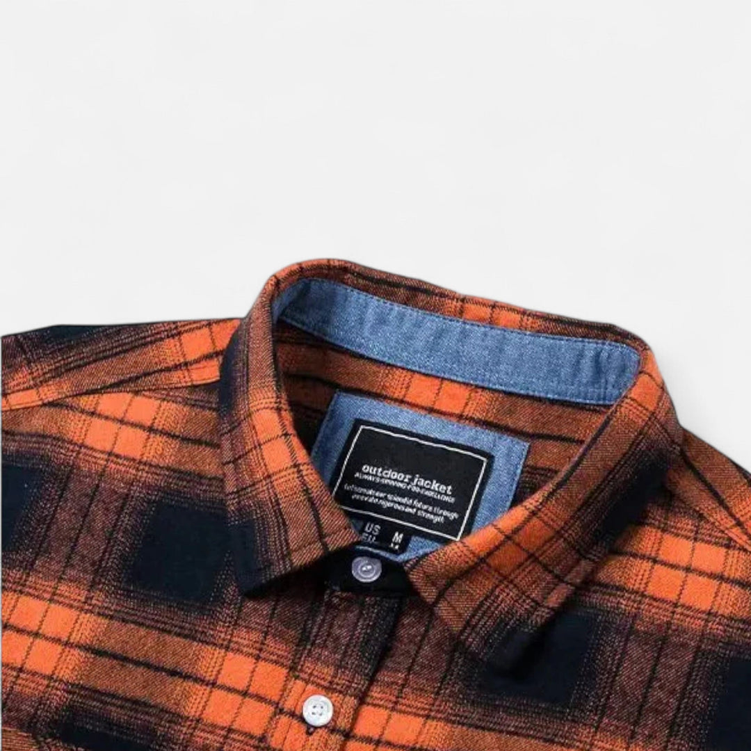 Pánská volná lehká košile-bunda