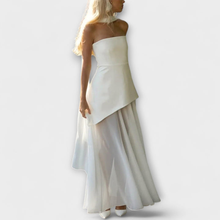 Maxi Dress Made of Chiffon