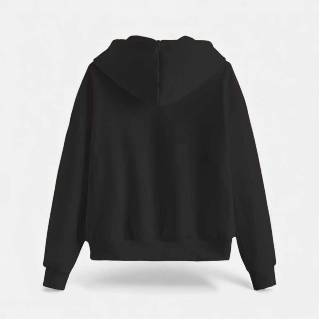 Dámská pletená mikina na zip na podzim/zimu