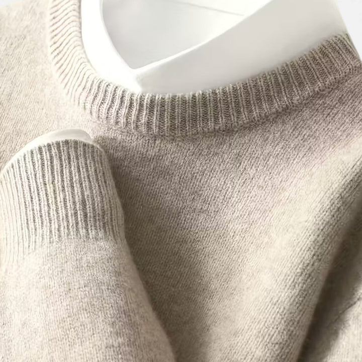 Men’s Crew Neck Knit Sweater