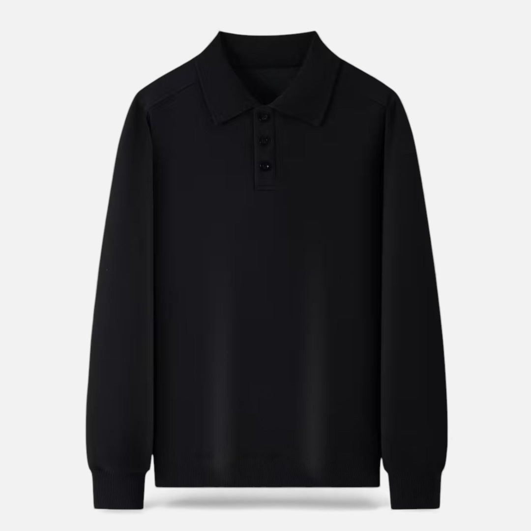 Men’s Polo Knit Sweater for Autumn/Winter
