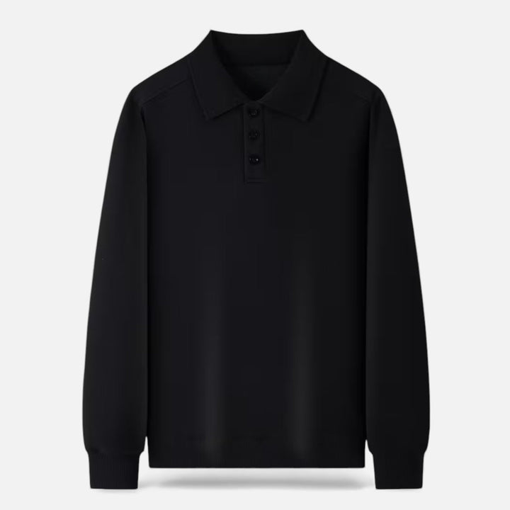Men’s Polo Knit Sweater for Autumn/Winter
