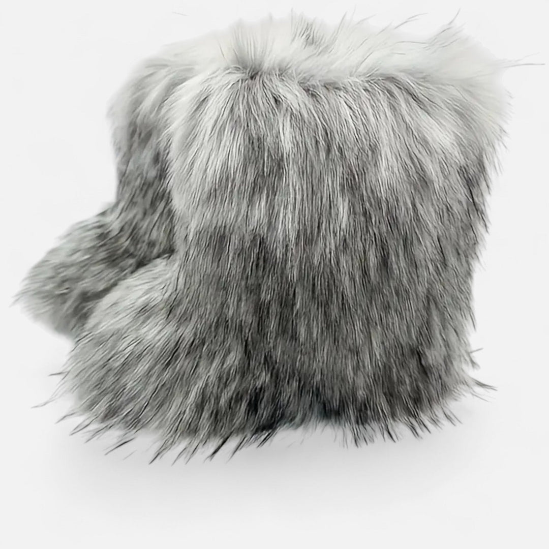 Women’s Faux Fur Boots – Winter Luxe Comfort