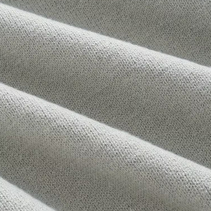 Men’s Loose-Fit Button-Up Polo Sweater