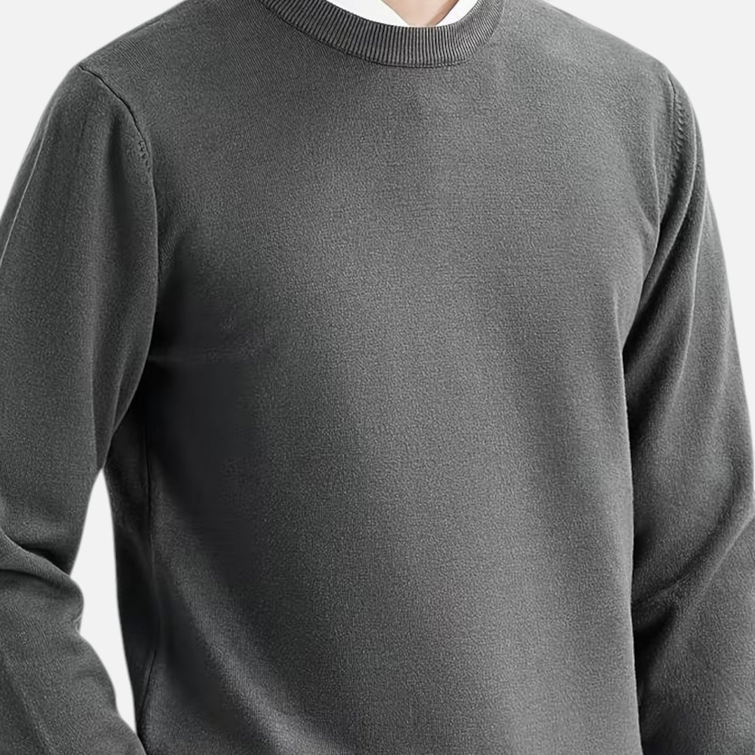 Men’s Crew Neck Knit Sweater