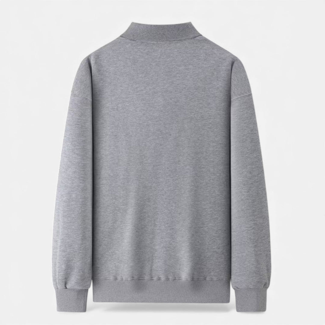 Men’s Polo Knit Sweater for Autumn/Winter