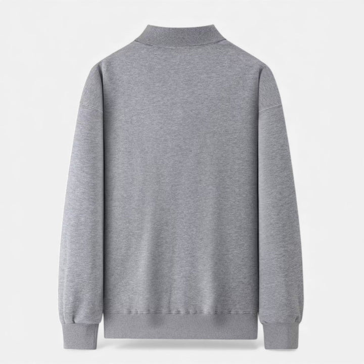 Men’s Polo Knit Sweater for Autumn/Winter