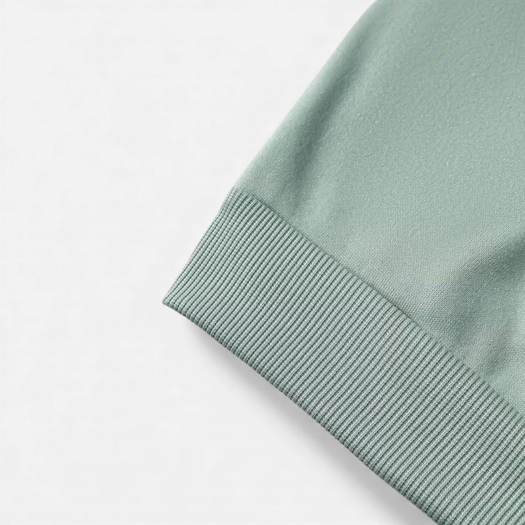 Dámská pletená mikina na zip na podzim/zimu