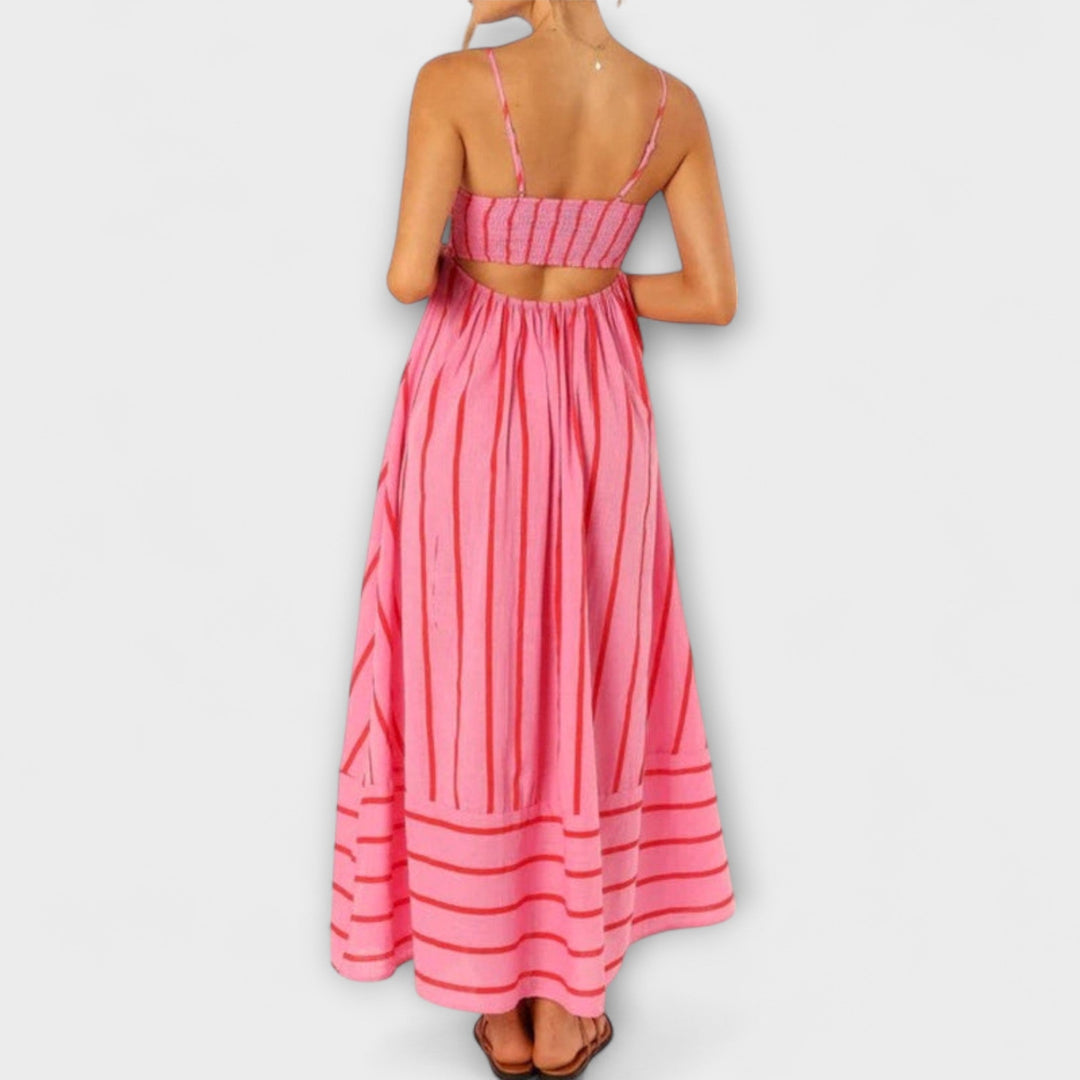 Maxi Dress in Bare Bloom