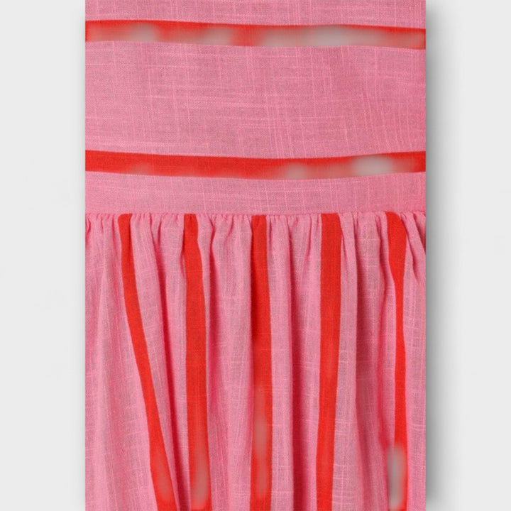 Maxi Dress in Bare Bloom